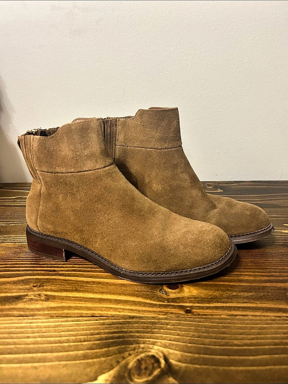 Franco Sarto Luella Bootie Brown Ankle Boots